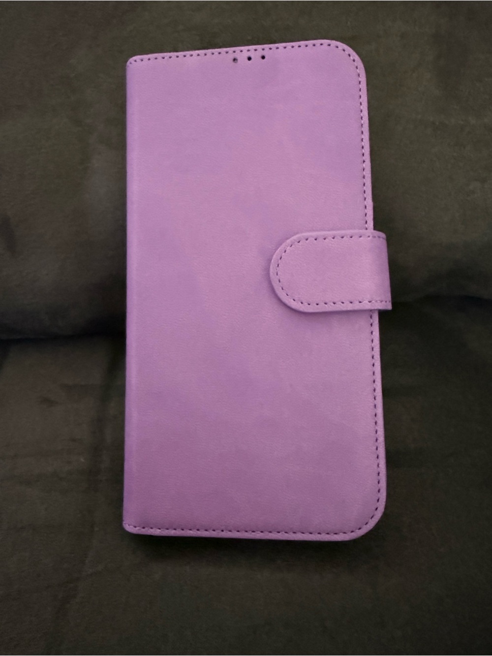 Purple Folio Wallet Phone Case with Magnetic Closure
